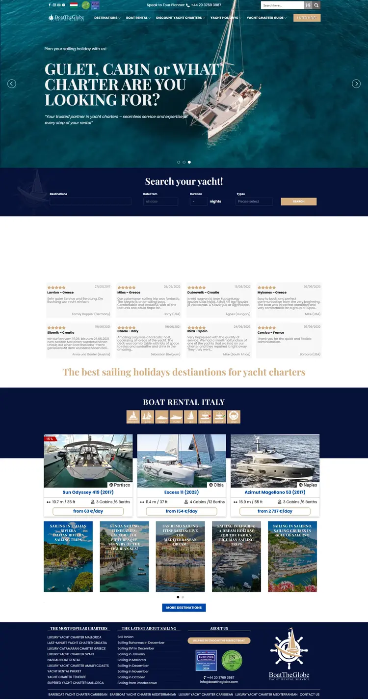 boattheglobe com főoldal